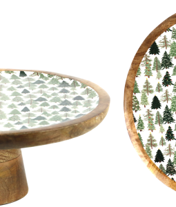 5613 POKALPLATTE FESTIVE FOREST